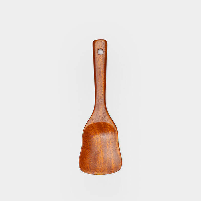 Muôi / Vá xới cơm đầu vuông bằng gỗ Rose LocknLock - F00085, , large image number null